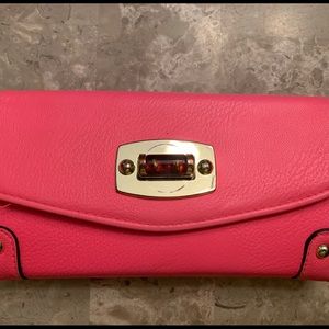 Neon Pink Wallet